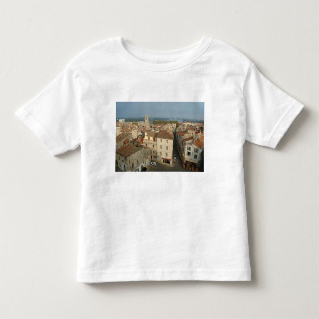 Camiseta De Bebé Francia, Arles, Provenza, vistas a la ciudad desde (Anverso)