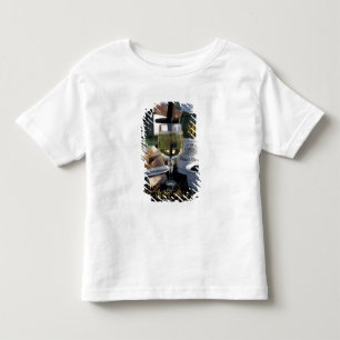 Camiseta De Bebé Francia, Borgoña, Chablis. Vino local y