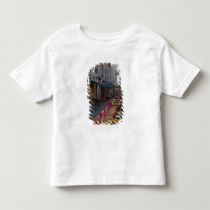 Camiseta De Bebé Francia, Córcega. Mesas de café instaladas en call