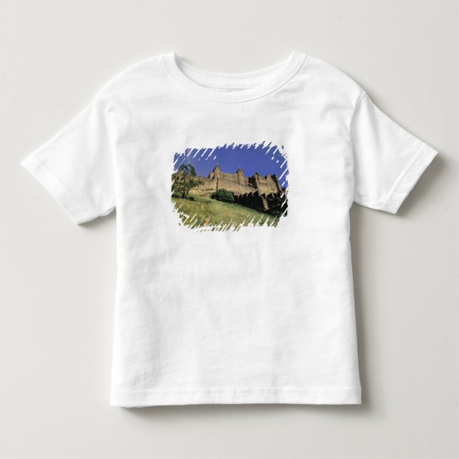 Camiseta De Bebé FRANCIA, Languedoc Carcassonne (Anverso)