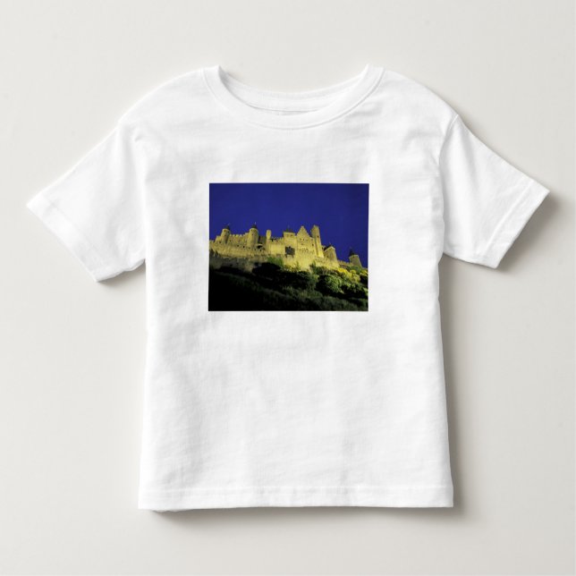 Camiseta De Bebé FRANCIA, Languedoc Carcassonne (Anverso)