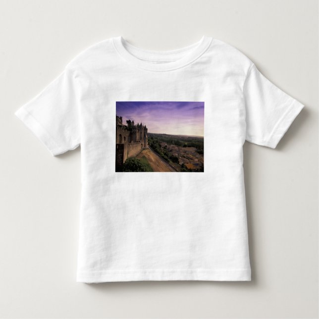 Camiseta De Bebé FRANCIA, Languedoc Carcassonne 2 (Anverso)