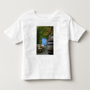 Camiseta De Bebé Francia, Les Baux de Provence, caf© patio