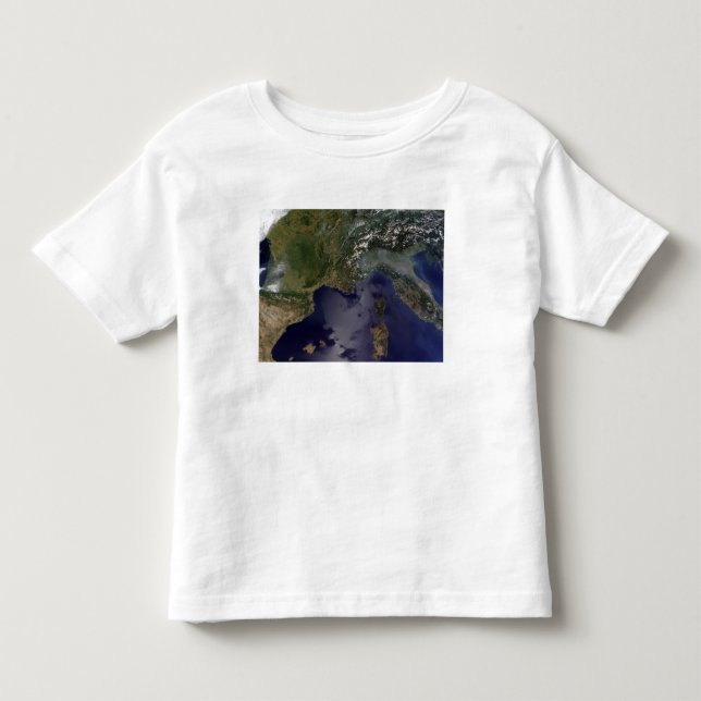 Camiseta De Bebé Francia meridional e Italia septentrional (Anverso)