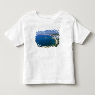 Camiseta De Bebé Francia, Niza, vista aérea del puerto