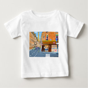 Camiseta De Bebé Francia, París, Calle Dominique