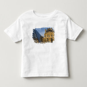 Camiseta De Bebé Francia, París, Museo del Louvre y la Pirámide,