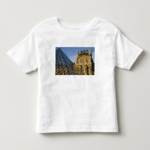 Camiseta De Bebé Francia, París, Museo del Louvre y la Pirámide,