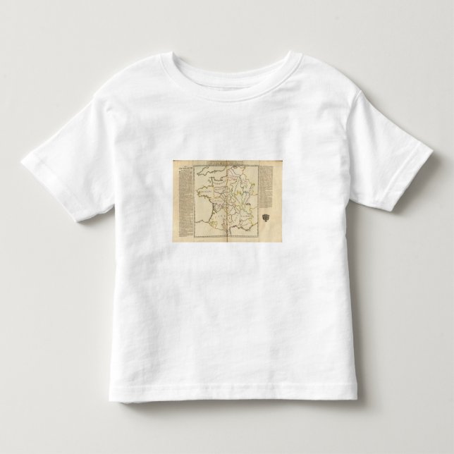 Camiseta De Bebé Francia, Providences y límites (Anverso)