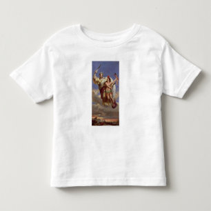 Camiseta De Bebé Francia que sostiene América