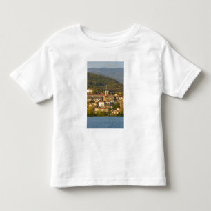 Camiseta De Bebé Francia, río Ródano, pueblo cerca de Vienne