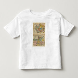 Camiseta De Bebé Francia, Suiza, Alemania