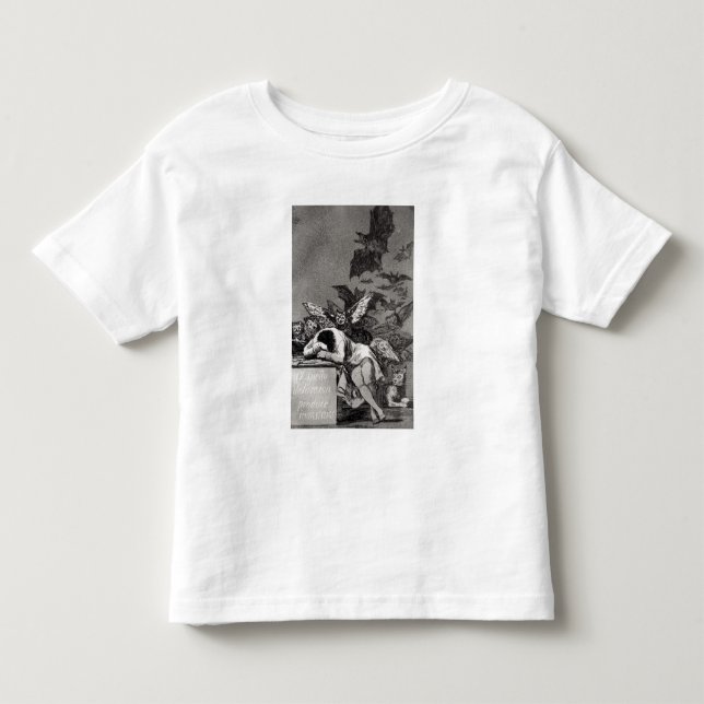 Camiseta De Bebé Francisco Jose de Goya y Lucientes el | el sueño (Anverso)