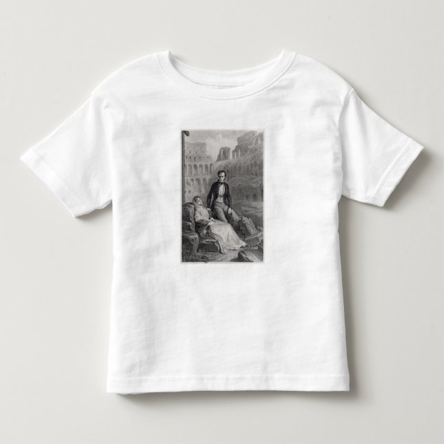 Camiseta De Bebé Francois Rene Vicomte de Chateaubriand (Anverso)