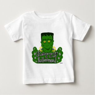 Camiseta De Bebé Frankie Feliz Halloween!