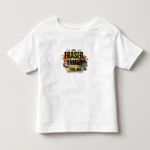 Camiseta De Bebé Fraser Family Reunion 2025 Design 16 ToddlerTShirt