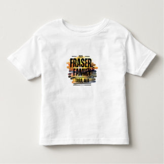 Camiseta De Bebé Fraser Family Reunion 2025 Design 16 ToddlerTShirt