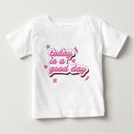 Camiseta De Bebé Frases de niñas estrellas corazones rayos