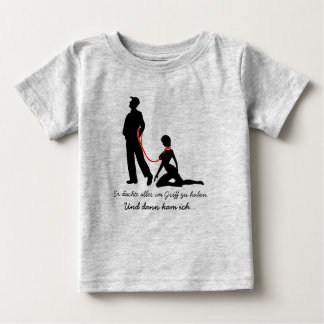 Camiseta De Bebé Frau an der Leine - Böse Männer