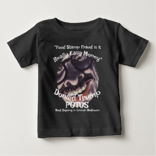 Camiseta De Bebé "Fraude con Cupones de Alimentos, ¿es realmente di