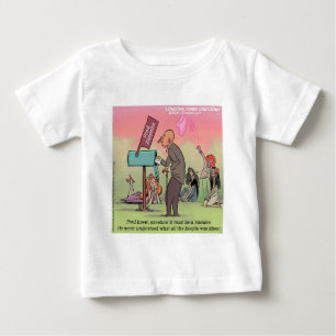 Camiseta De Bebé Fred Divertido Rock And Roll