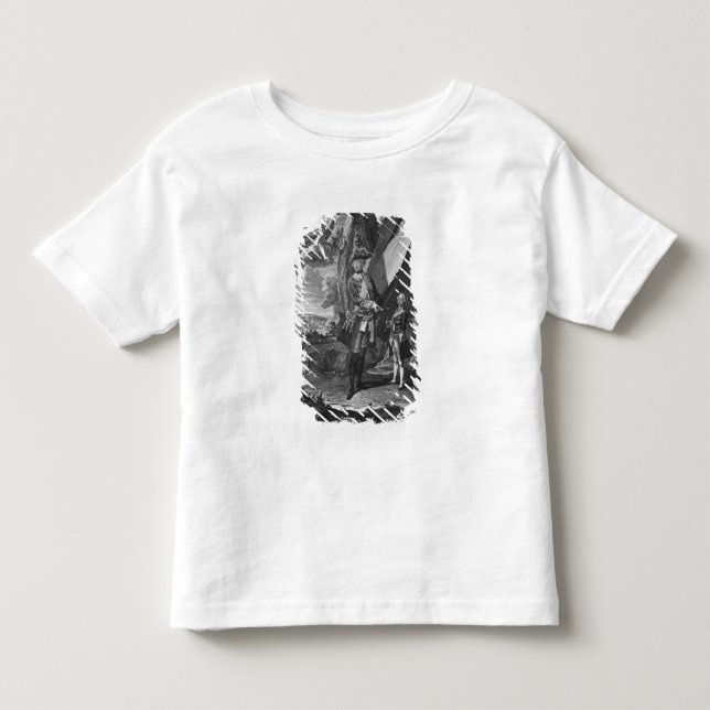 Camiseta De Bebé Frederick II y su sobrino Frederick Guillermo (Anverso)