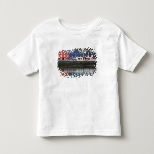 Camiseta De Bebé Frente al mar, Tobermory, Isla de Mull, Escocia, (Anverso)