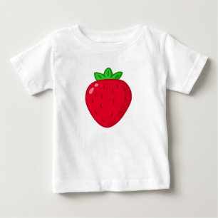Camiseta De Bebé Fresa