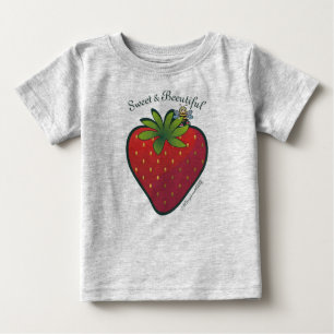 Camiseta De Bebé Fresa