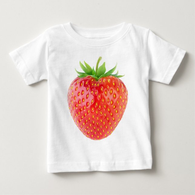Camiseta De Bebé Fresa (Anverso)
