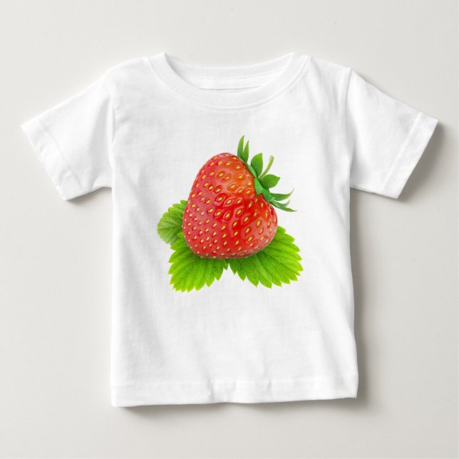 Camiseta De Bebé Fresa (Anverso)
