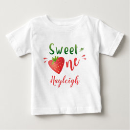 Camiseta de bebe fresa Camiseta Berry dulce una ca