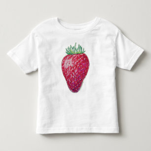 Camiseta De Bebé Fresa de pie