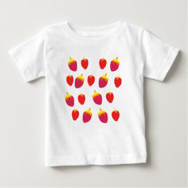 Camiseta De Bebé Fresas Bebé Romper