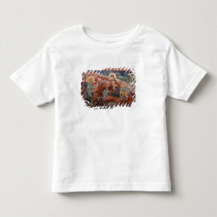 Camiseta De Bebé Frescos de la iglesia serbia del siglo XIV,