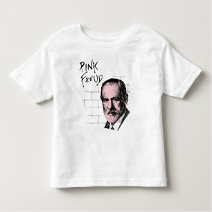 Camiseta De Bebé Freud rosado Sigmund Freud