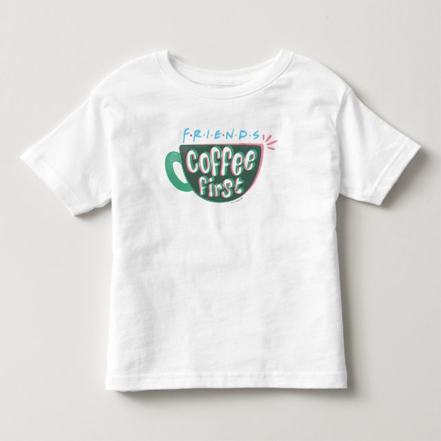 Camiseta De Bebé FRIENDS™ | Café Primero (Anverso)