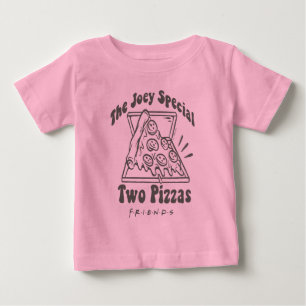 Camiseta De Bebé FRIENDS™   Cita de Pizza de Joey