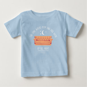 Camiseta De Bebé FRIENDS™   Despiertos toda la noche