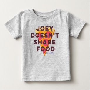 Camiseta De Bebé FRIENDS™   Joey no comparte comida - Pizza
