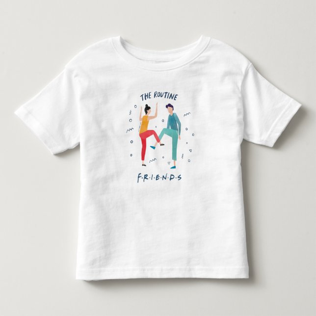 Camiseta De Bebé FRIENDS™ | La rutina (Anverso)
