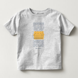 Camiseta De Bebé FRIENDS™   Malo por Fuera, Bueno por Dentro