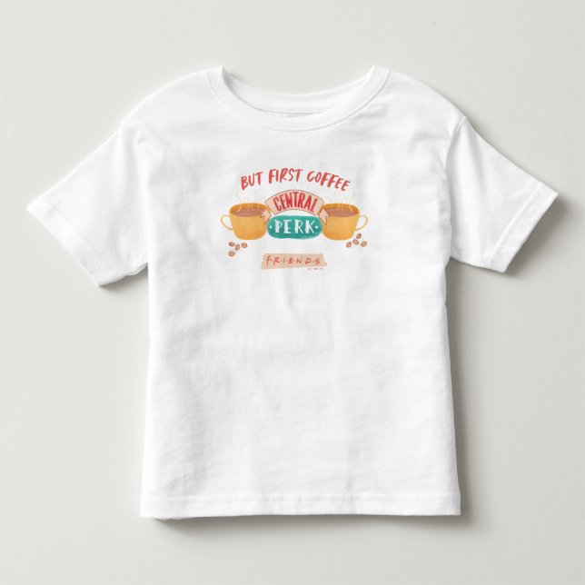Camiseta De Bebé FRIENDS™ | Pero Primero Café - Central Perk (Anverso)