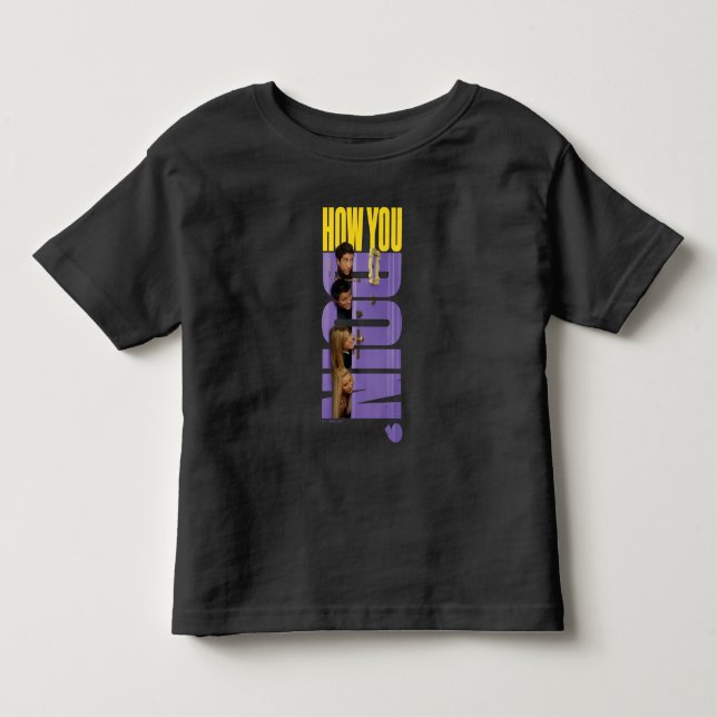 Camiseta De Bebé FRIENDS™ | ¿Qué tal? (Anverso)