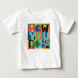 Camiseta De Bebé FRIENDS™   ¿Qué Tal? - Gráfico Vibrante