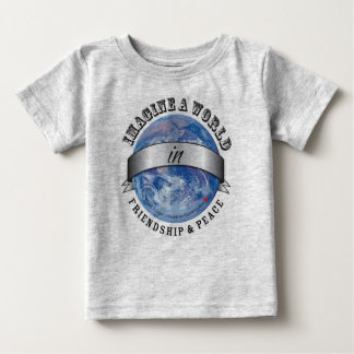 Camiseta De Bebé Friendship & Peace