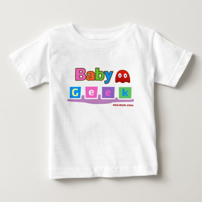 Camiseta De Bebé Friki del bebé (Anverso)