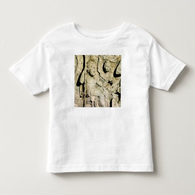 Camiseta De Bebé Friso que representa a rey Priam y Hecuba (Anverso)