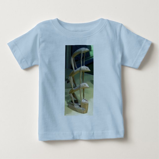 Camiseta De Bebé Frog Art CB (Anverso)