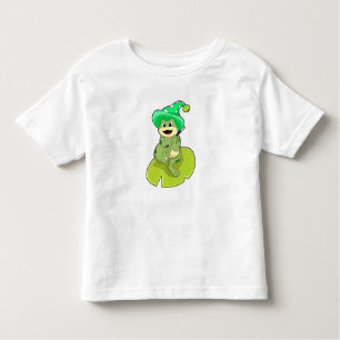 Camiseta De Bebé Frog as Wizard con varita mágica